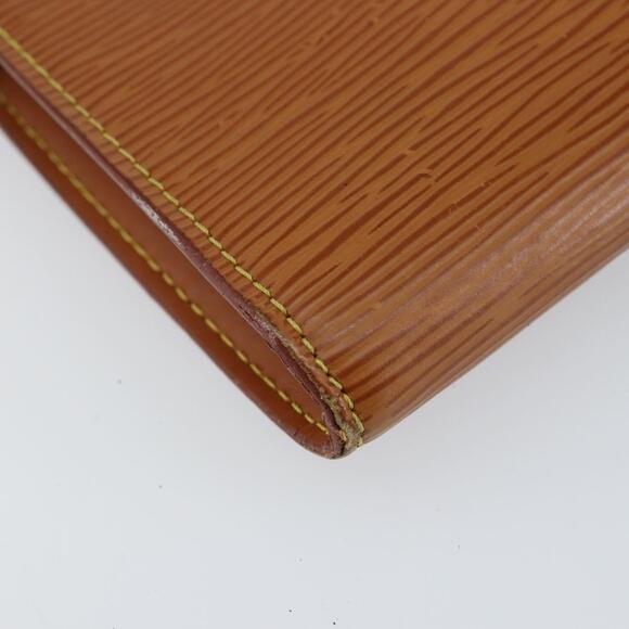 LOUIS VUITTON Epi Pochette Accessoires Accessory Pouch Brown M52953 Auth 152133 - Picture 14 of 16